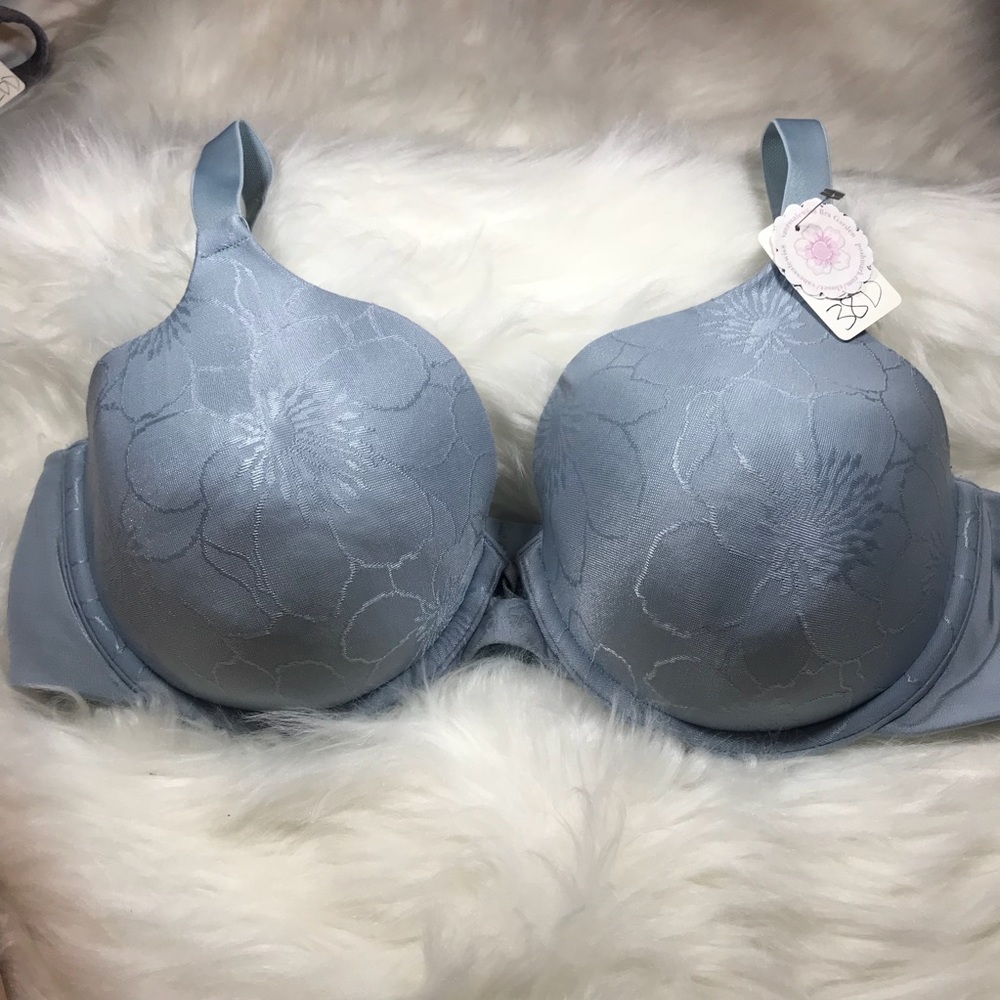 💐Vanity Fair 38D Padded Underwire Support Blue